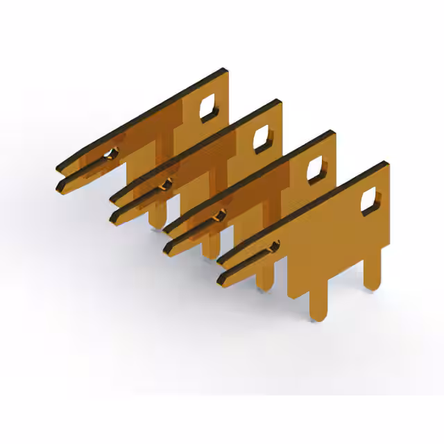 105-004-201-200 EDAC Inc.  Backplane Connector Contacts